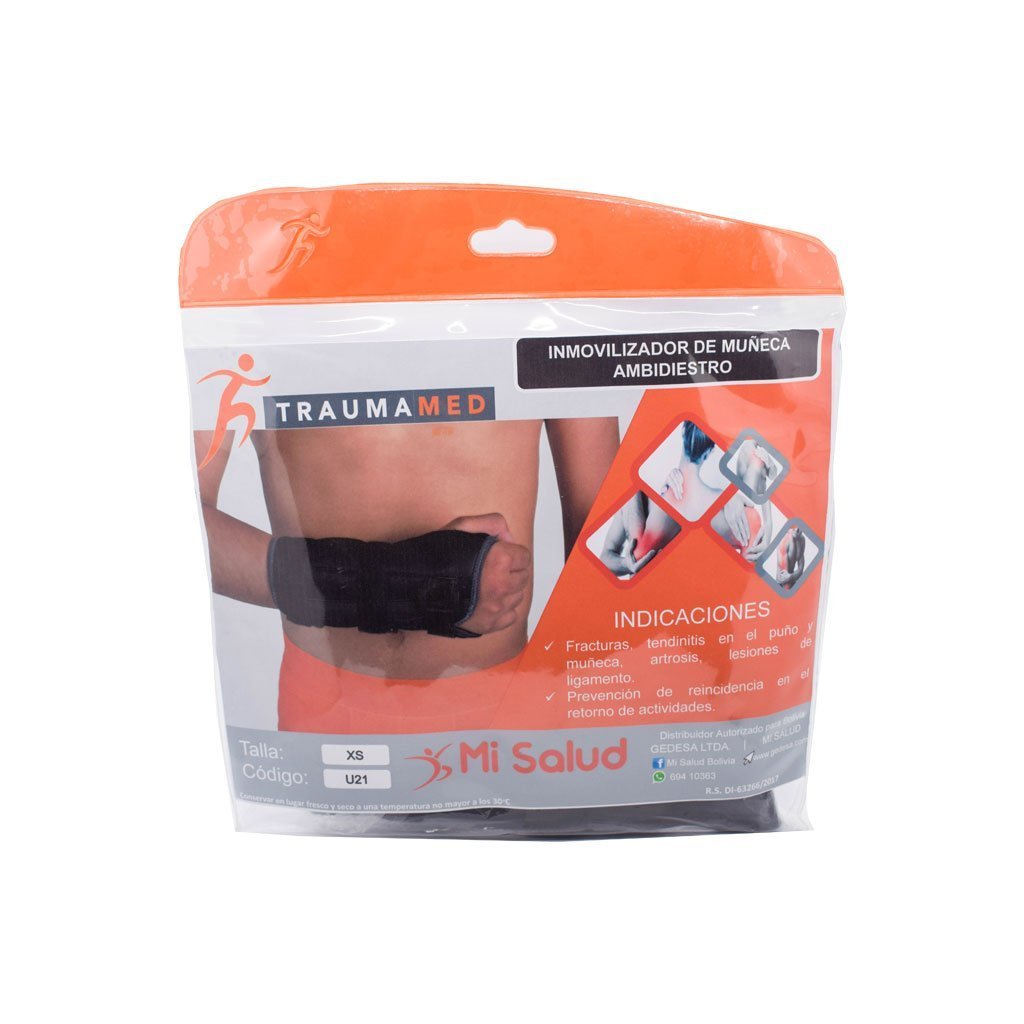 INMOVILIZADOR DE MUÑECA AMBIDIESTRO – TRAUMAMED