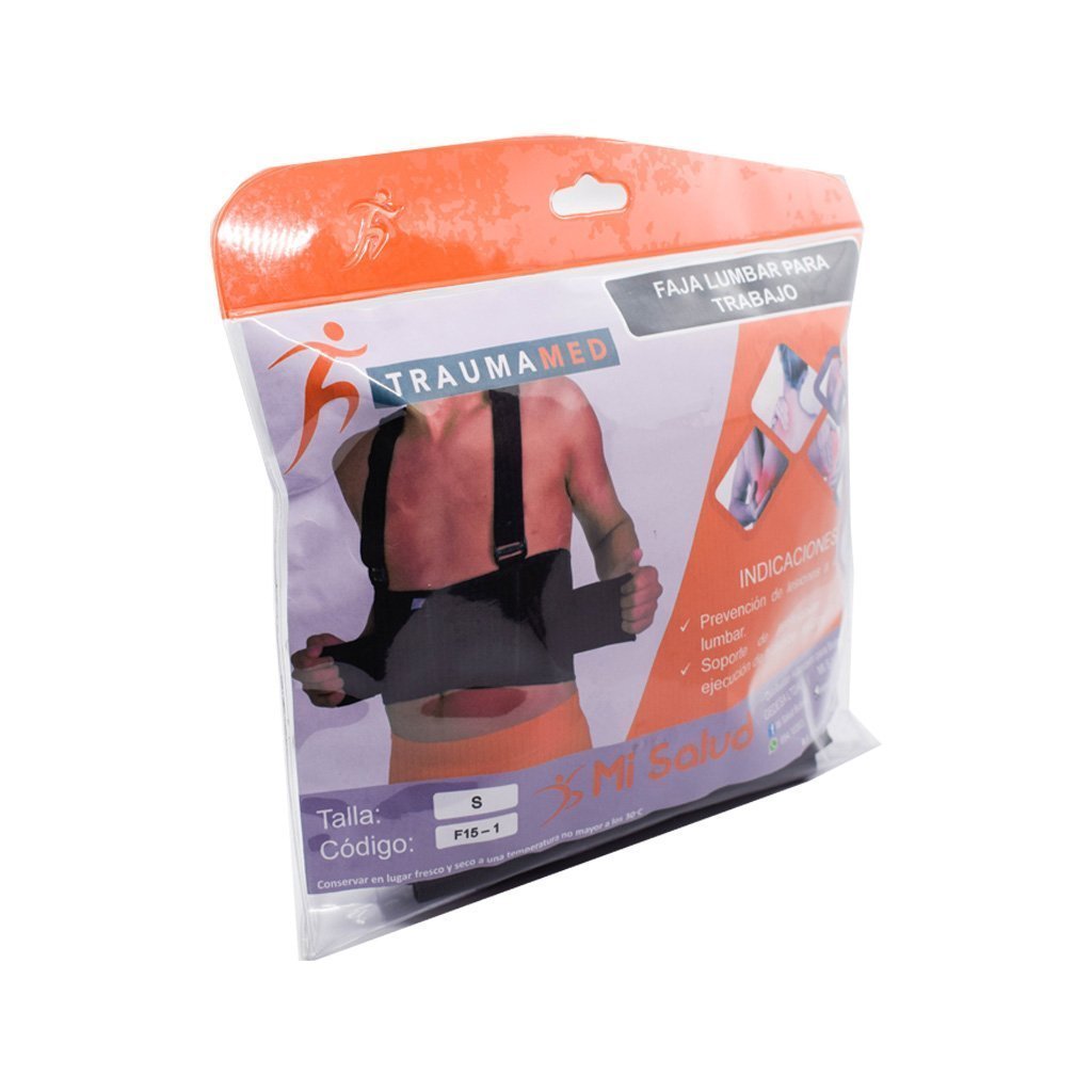FAJA LUMBAR PARA TRABAJO – TRAUMAMED