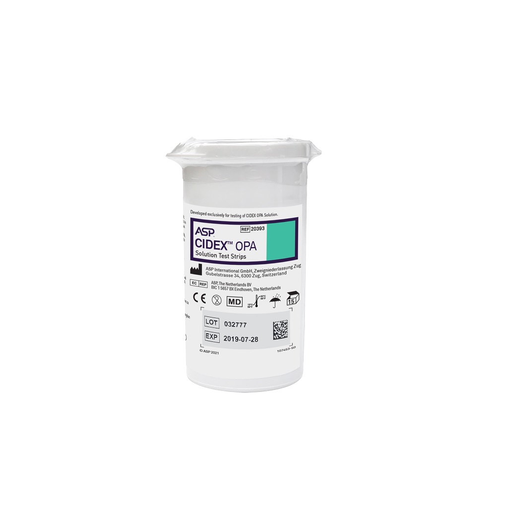 TIRAS REACTIVAS CIDEX® OPA – ASP